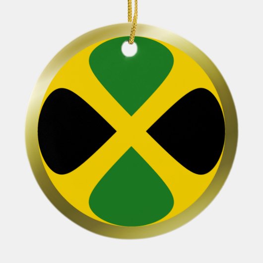 Jamaica Flag Ornament (Voorkant)