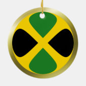 Jamaica Flag Ornament (Achterkant)
