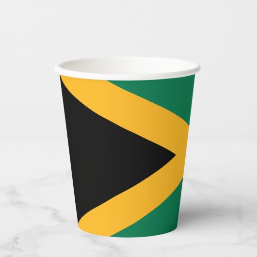 Jamaica Flag Papieren Bekers (Voorkant)