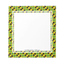 JAMAICA FLAG Patriotic JAMAICAN Persoonlijk Notitieblok