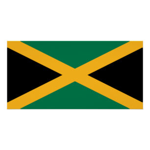 Jamaica Flag Perfect Poster