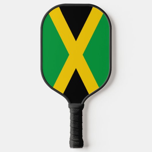 Jamaica Flag Pickleball Paddle (Voorkant)