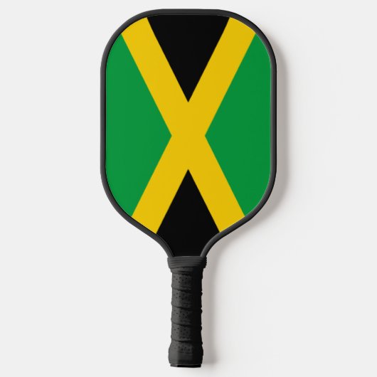 Jamaica Flag Pickleball Paddle (Achterkant)