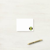 Jamaica Flag Post-it® Notes (Op bureau)