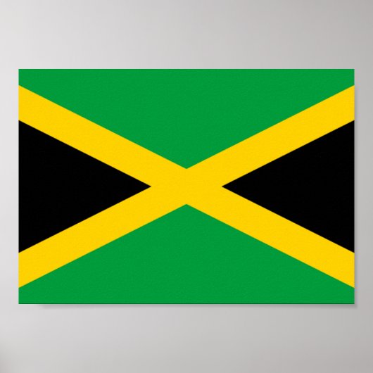 Jamaica Flag Poster (Voorkant)