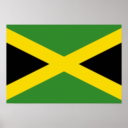 Jamaica Flag Poster (Voorkant)
