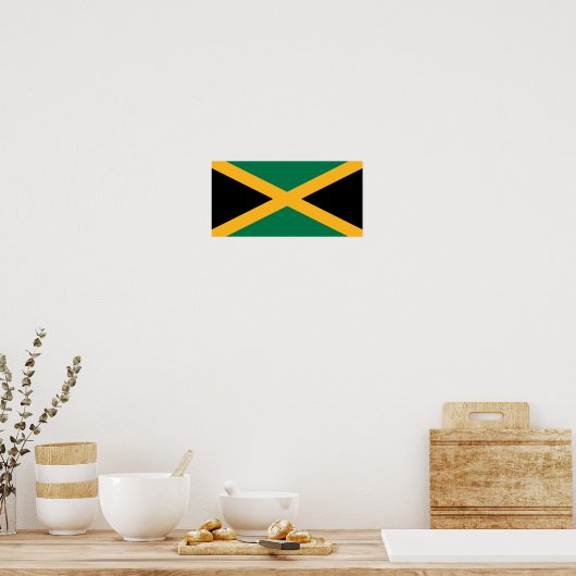 Jamaica Flag Poster (Keuken)