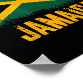 Jamaica Flag Poster (Hoek)