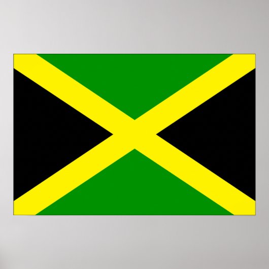 Jamaica Flag Poster (Voorkant)