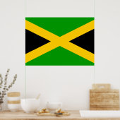 Jamaica Flag Poster (Keuken)