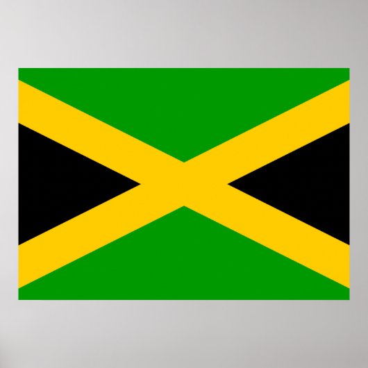 Jamaica Flag Poster (Voorkant)