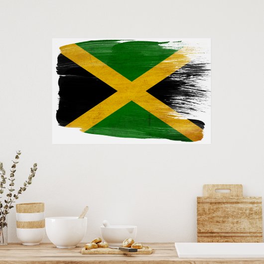 Jamaica Flag Posters (Keuken)