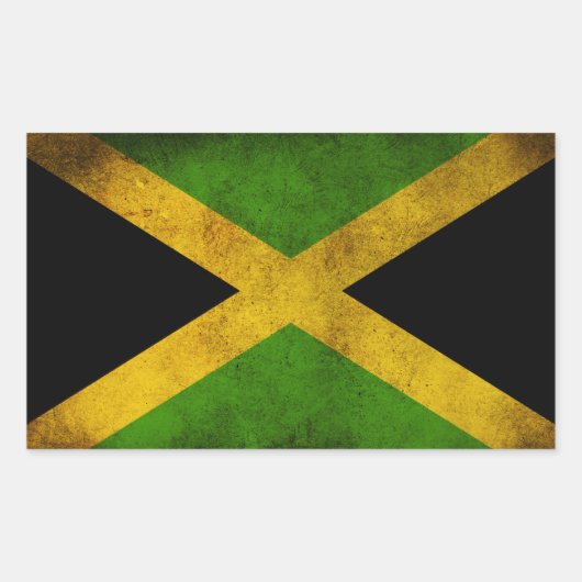 Jamaica Flag - Proud Jamaicans - Rasta Sticker (Voorkant)