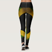 Jamaica Flag - Proud Jamaicans - Yoga Leggins Leggings (Achterkant)