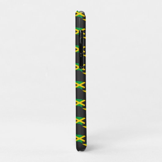 Jamaica flag ,Rastafarian head ,Jamaica Case-Mate iPhone Case (Achterkant/links)