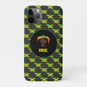 Jamaica flag ,Rastafarian head ,Jamaica Case-Mate iPhone Case