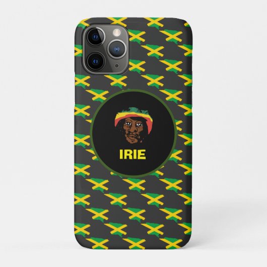 Jamaica flag ,Rastafarian head ,Jamaica Case-Mate iPhone Case (Achterkant)