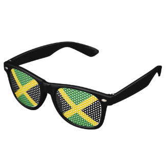 Jamaica Flag Retro Zonnebril