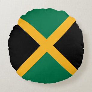 Jamaica Flag Rond Kussen