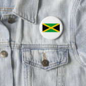 Jamaica Flag Ronde Button 5,7 Cm (In situ)