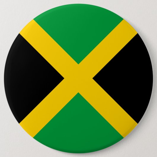 Jamaica Flag Ronde Button 6,0 Cm (Voorkant)