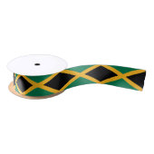 Jamaica Flag Satijnen Lint (Spoel)