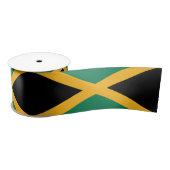 Jamaica Flag Satijnen Lint (Spoel)