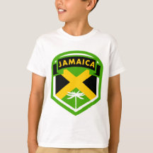Jamaica Flag Shield Style
