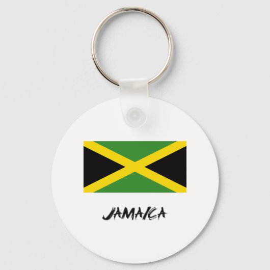 Jamaica Flag Sleutelhanger (Voorkant)