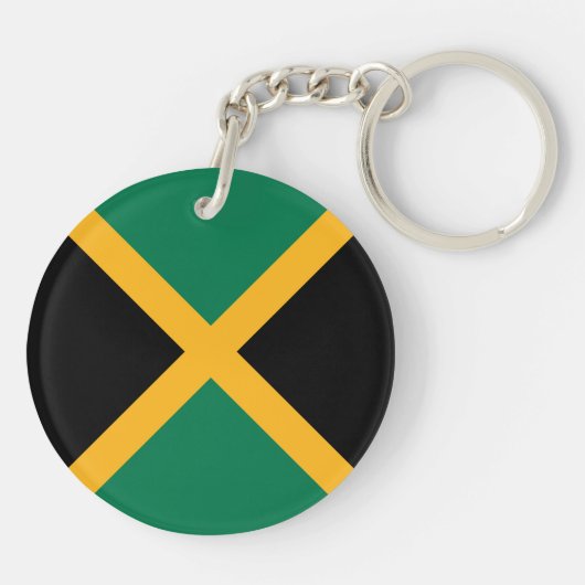 Jamaica Flag Sleutelhanger (Achterkant)