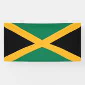 Jamaica Flag Spandoek (Horizontaal)