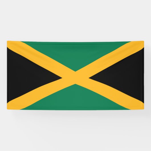 Jamaica Flag Spandoek (Horizontaal)