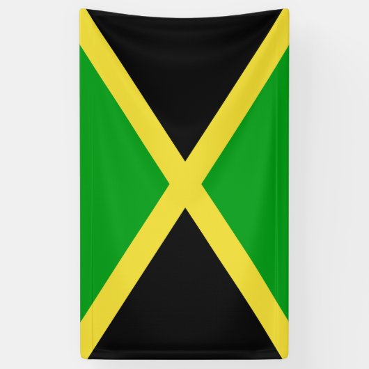 Jamaica Flag Spandoek (Verticaal)