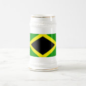 Jamaica Flag stein Bierpul (Center)