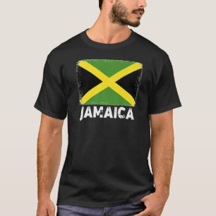 Jamaica Flag steunt Jamaicaanse volken Vrouwen Man T-shirt