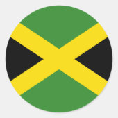 Jamaica Flag Sticker (Voorkant)