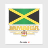 Jamaica Flag Sticker (Vel)