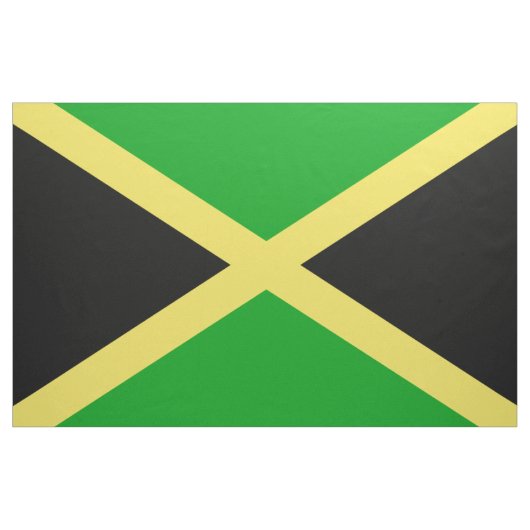 Jamaica Flag Stof (Yard (91,4 cm))