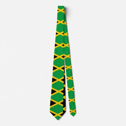 Jamaica Flag Stropdas (Voorkant)