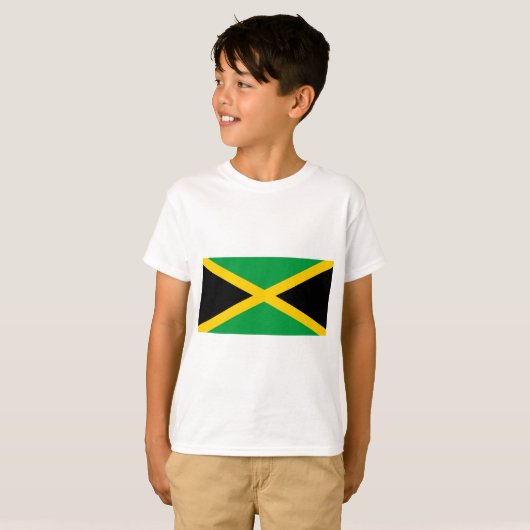 Jamaica Flag T-shirt (Voorkant volledig)