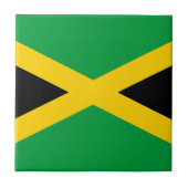 Jamaica Flag Tegeltje (Voorkant)