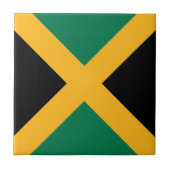 Jamaica Flag Tegeltje (Voorkant)