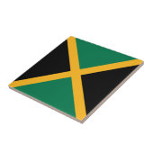 Jamaica Flag Tegeltje (Zijkant)