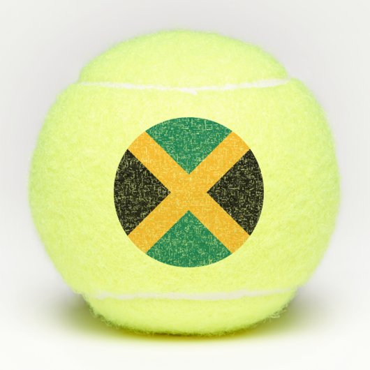 Jamaica Flag Tennisballen (Voorkant)
