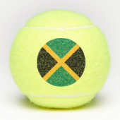 Jamaica Flag Tennisballen (Voorkant)