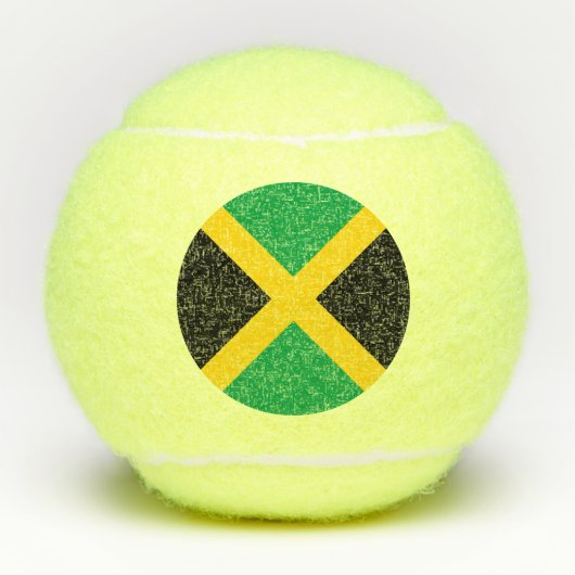 Jamaica Flag Tennisballen (Voorkant)