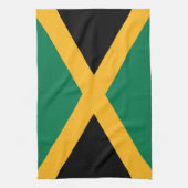 Jamaica Flag Theedoek (Verticaal)