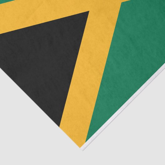 Jamaica Flag Tissuepapier (Detail)