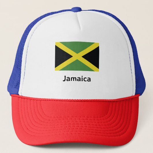 Jamaica Flag Trucker Pet (Voorkant)