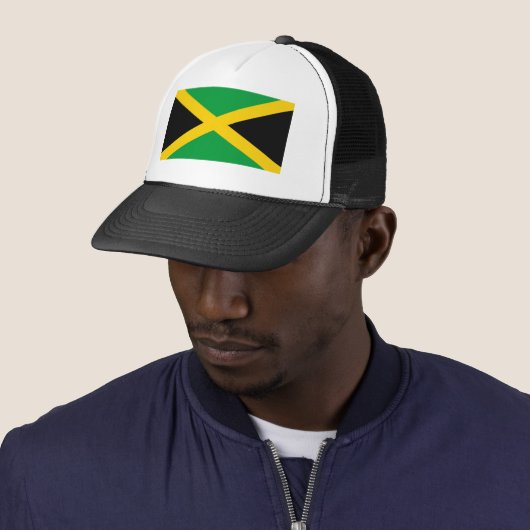 Jamaica Flag Trucker Pet (In situ)